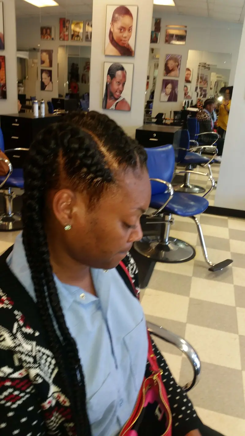 Goddess Braids hairstyle by Isa's African Hair Braiding in Savannah, GA (photo 33)