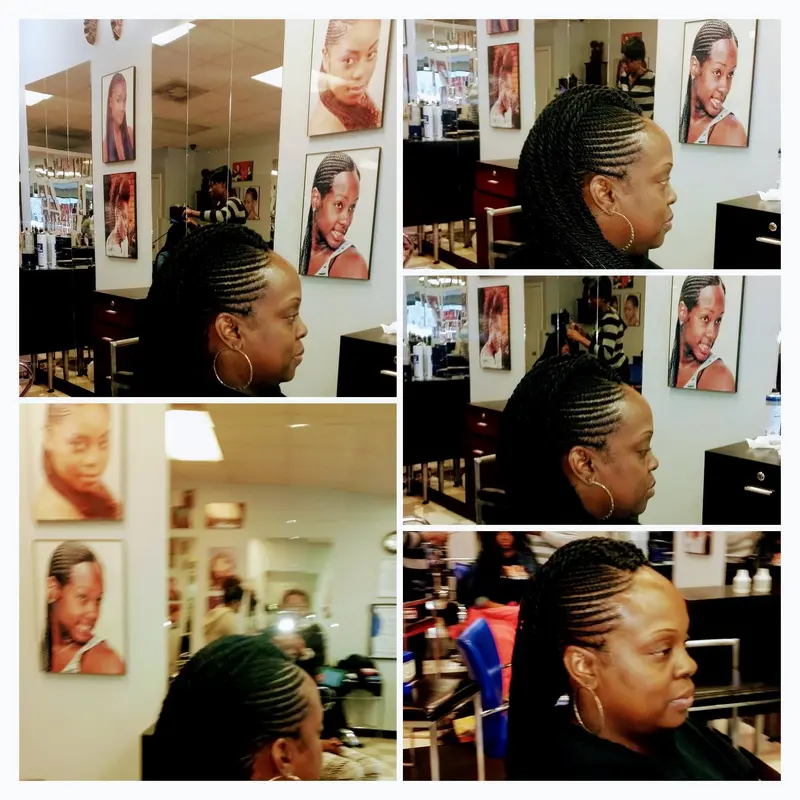 Cornrows hairstyle by Isa's African Hair Braiding in Savannah, GA (photo 97)
