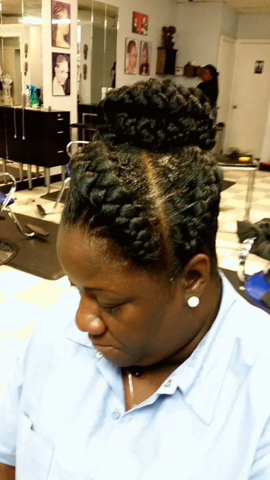 Goddess Braids hairstyle by Isa's African Hair Braiding in Savannah, GA (photo 28)