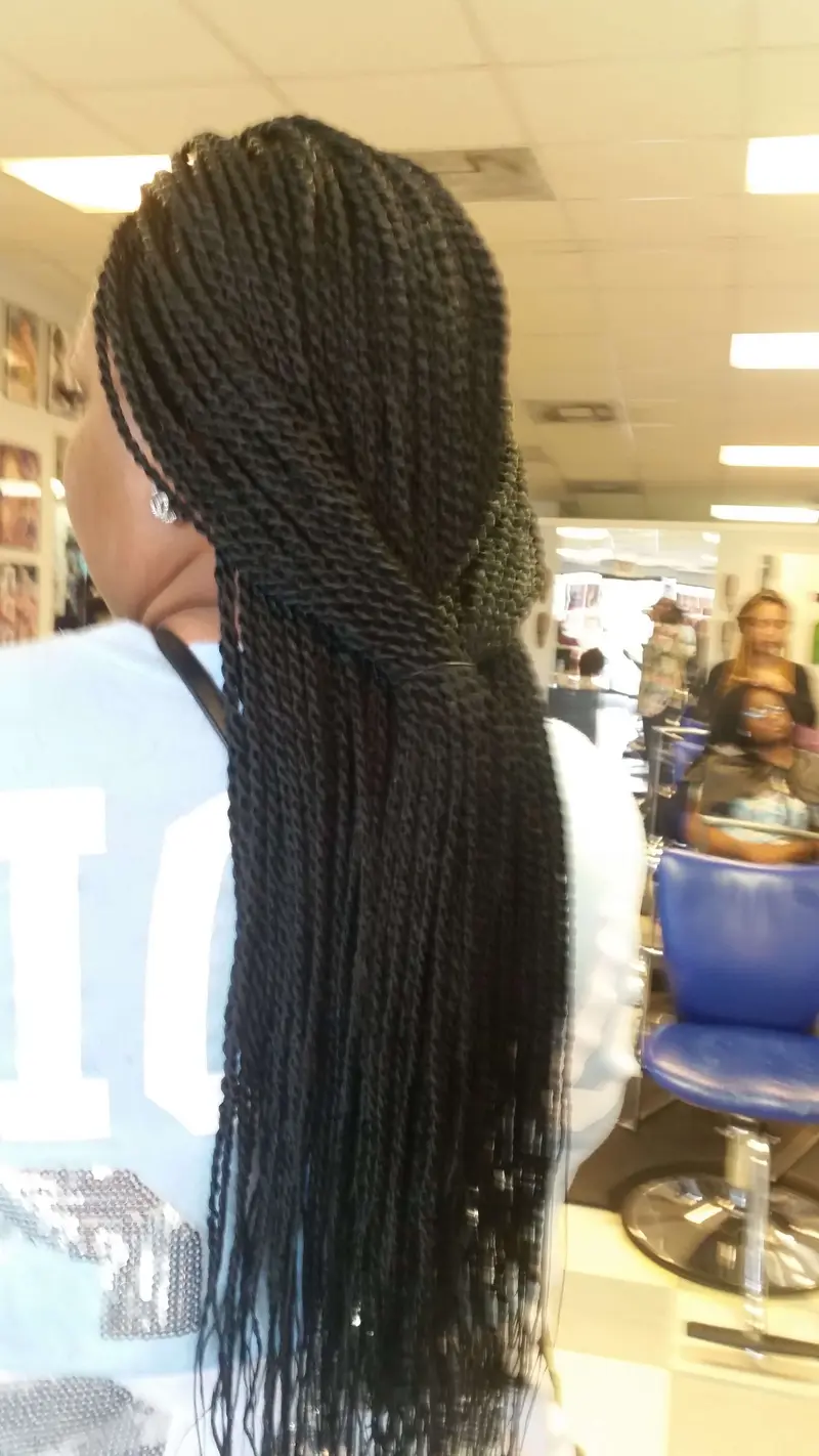 Twists hairstyle by Isa's African Hair Braiding in Savannah, GA (photo 9)