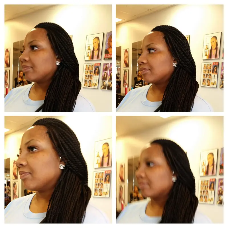 Twists hairstyle by Isa's African Hair Braiding in Savannah, GA (photo 8)