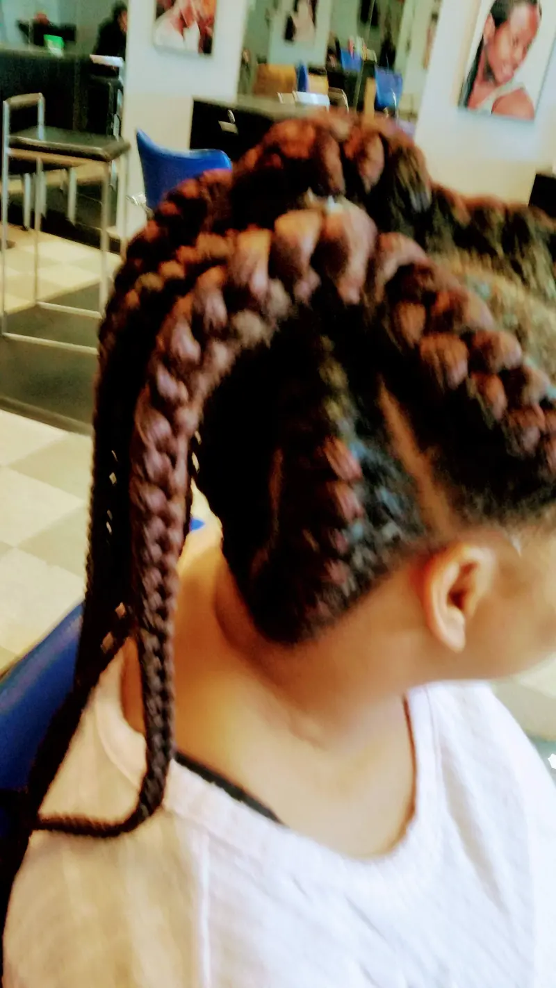 Goddess Braids hairstyle by Isa's African Hair Braiding in Savannah, GA (photo 24)