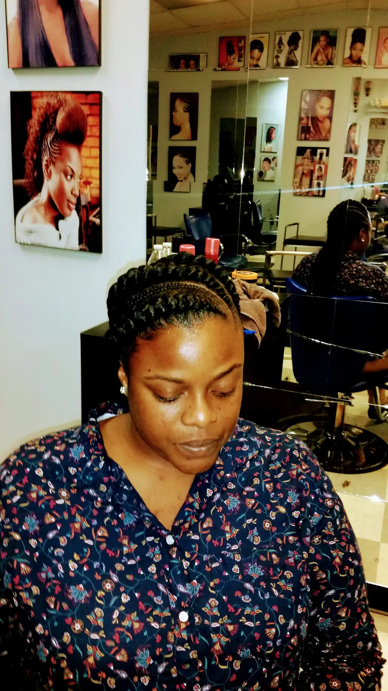 Goddess Braids hairstyle by Isa's African Hair Braiding in Savannah, GA (photo 22)