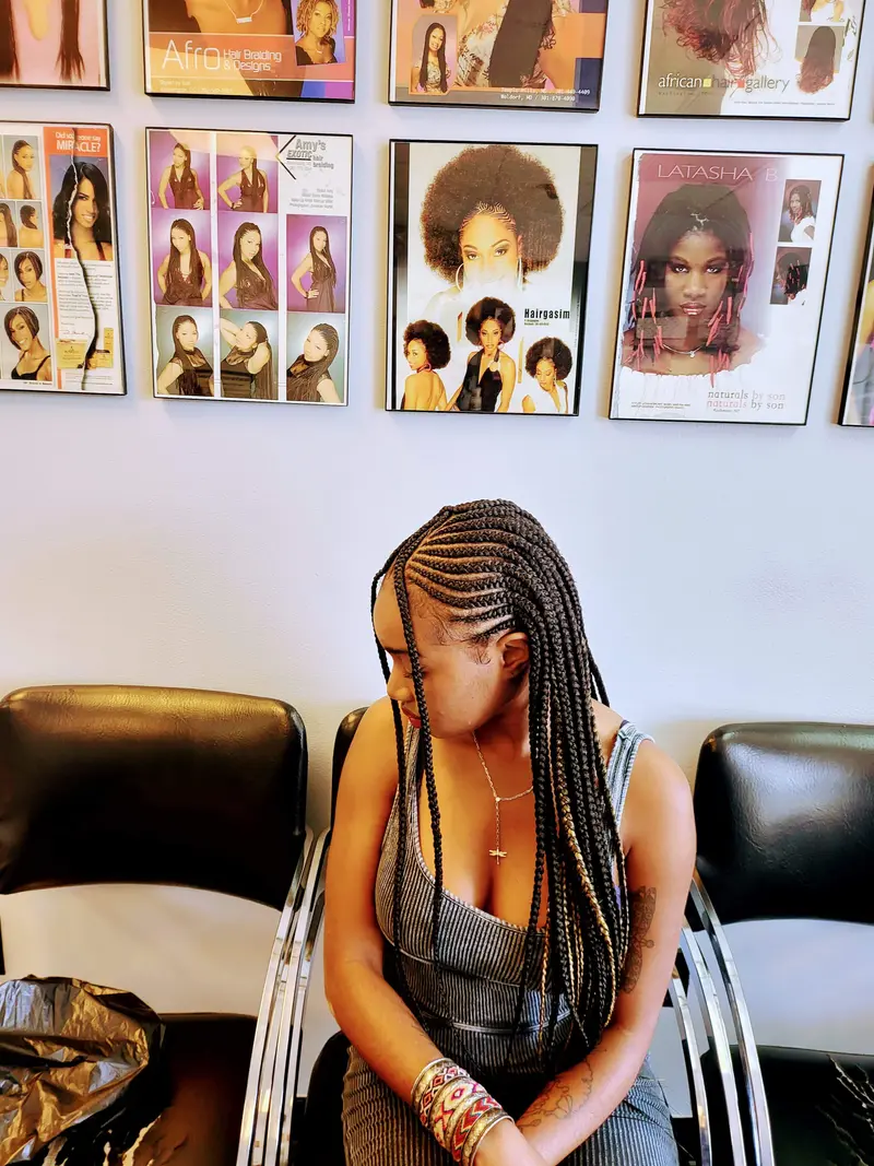 Cornrows hairstyle by Isa's African Hair Braiding in Savannah, GA (photo 74)
