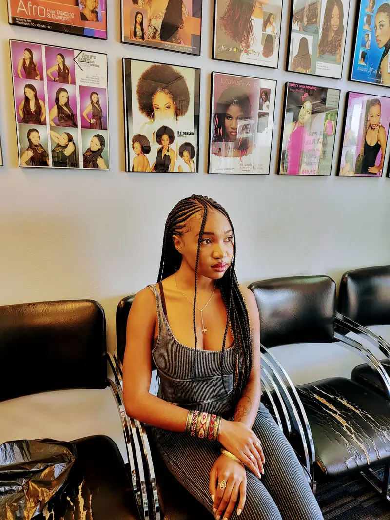 Cornrows hairstyle by Isa's African Hair Braiding in Savannah, GA (photo 73)