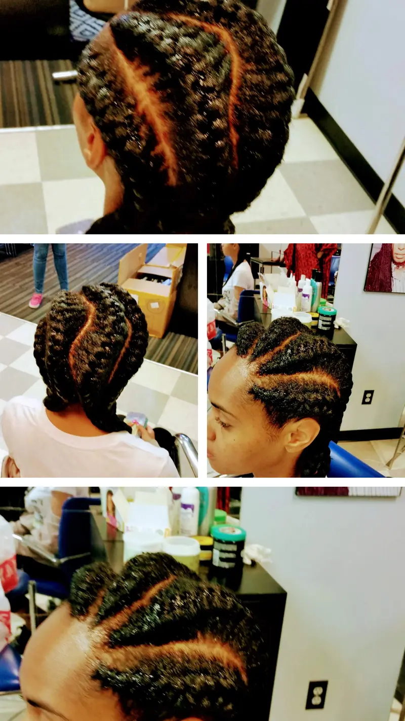 Goddess Braids hairstyle by Isa's African Hair Braiding in Savannah, GA (photo 18)