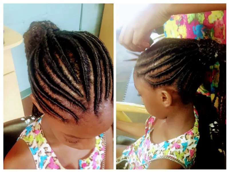 Cornrows hairstyle by Isa's African Hair Braiding in Savannah, GA (photo 60)