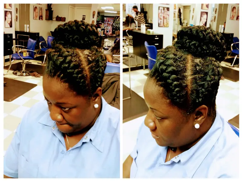 Goddess Braids hairstyle by Isa's African Hair Braiding in Savannah, GA (photo 17)