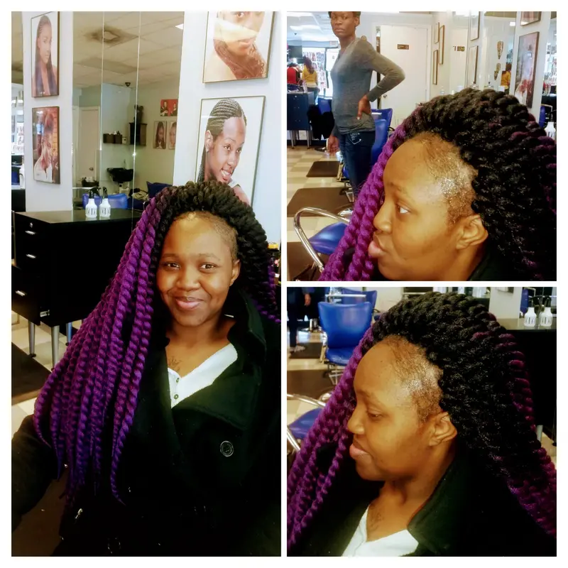 Twists hairstyle by Isa's African Hair Braiding in Savannah, GA (photo 2)
