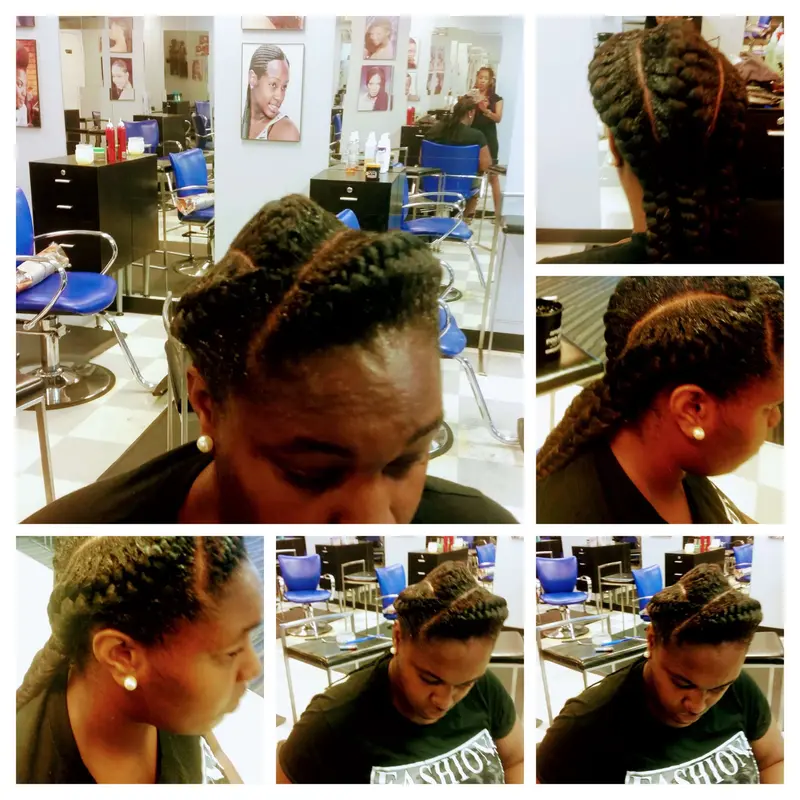 Goddess Braids hairstyle by Isa's African Hair Braiding in Savannah, GA (photo 15)