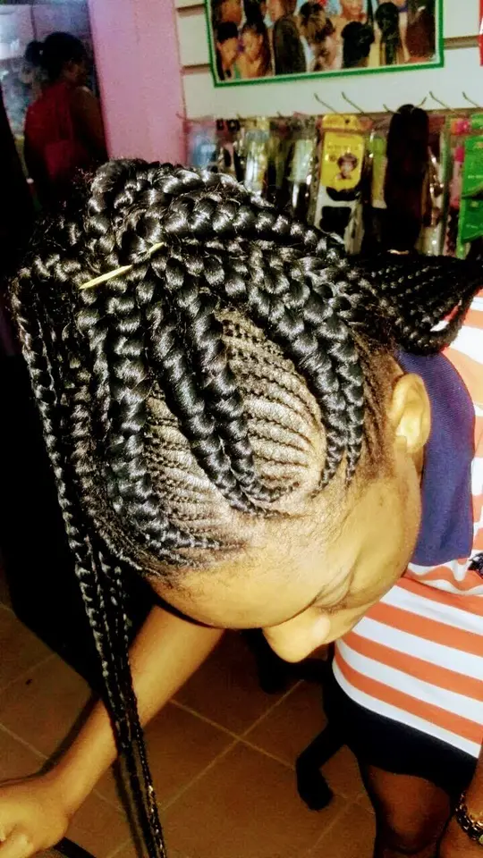 Cornrows hairstyle by Isa's African Hair Braiding in Savannah, GA (photo 45)
