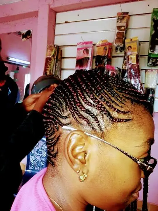 Cornrows hairstyle by Isa's African Hair Braiding in Savannah, GA (photo 41)