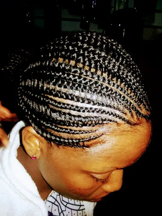 Cornrows hairstyle by Isa's African Hair Braiding in Savannah, GA (photo 39)