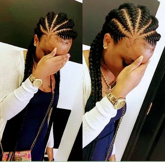 Cornrows hairstyle by Isa's African Hair Braiding in Savannah, GA (photo 46)