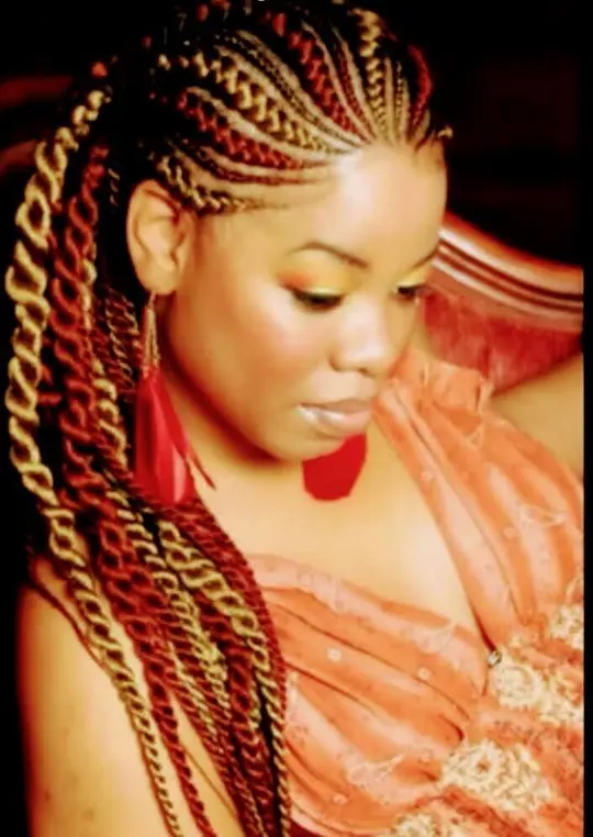 Cornrows hairstyle by Isa's African Hair Braiding in Savannah, GA (photo 49)